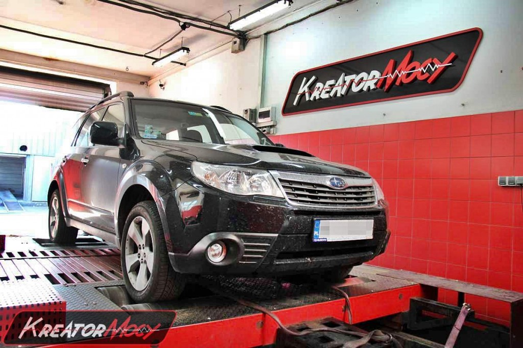 Chip tuning Subaru Forester 2.0D 150 KM Kreator Mocy