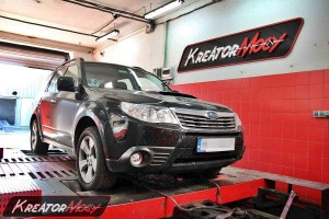 Hamownia Subaru Forester 2.0D 150 KM