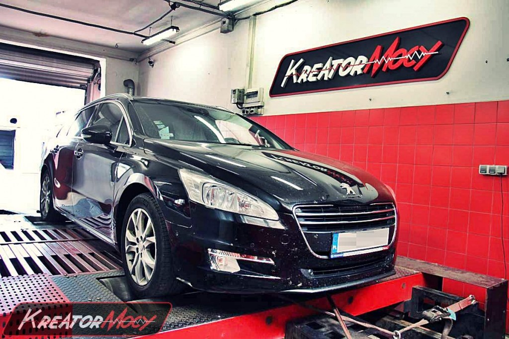 Chip tuning Peugeot 508 2.0 HDI 163 KM Kreator Mocy