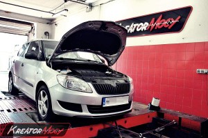 Chip tuning Skoda Fabia II 1.6 TDI CR 75 KM