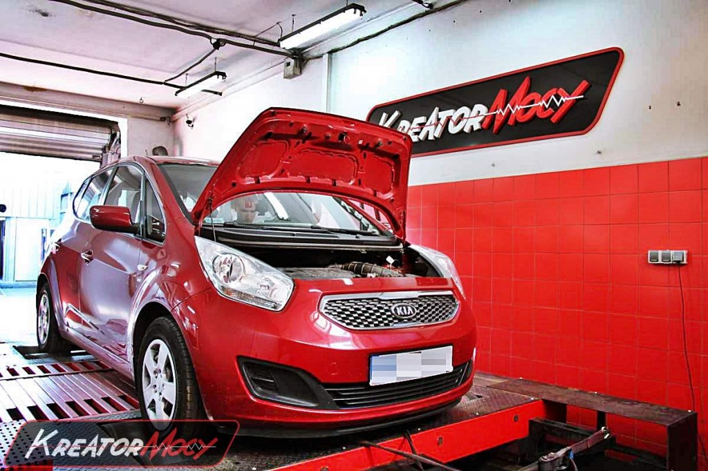 Chip tuning Kia Venga 1.4 CRDI 90 KM Kreator Mocy