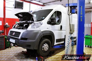 Usuwanie filtra DPF Fiat Ducato 2.3 MultiJet 120 KM