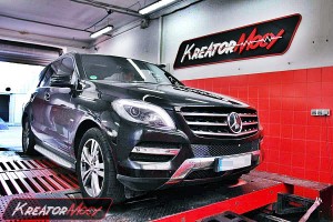 Chip tuning Mercedes W166 ML 350 CDI 258 KM