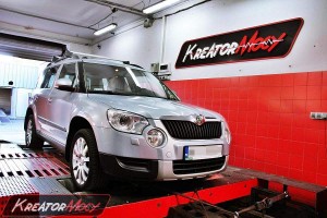 Chip tuning Skoda Yeti 2.0 TDI 140 KM