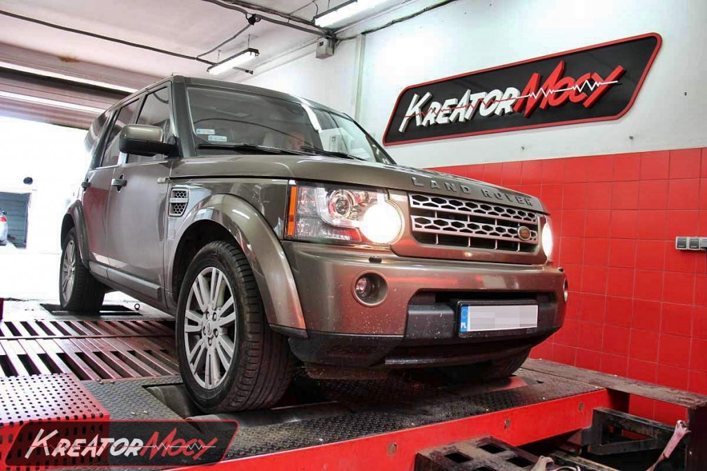 Chip tuning Land Rover Discovery4 3.0 TDV6 245 KM