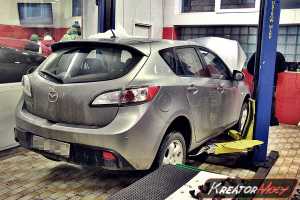 Uszkodzony DPF Mazda 3 II 1.6d 109 KM