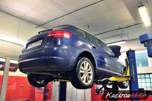 Usuwanie DPF Audi A3 8P 2.0 TDI CR 140 KM