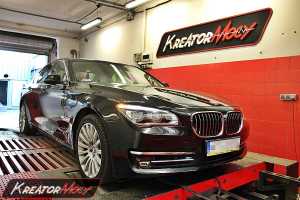 Chip tuning BMW F01 740d 313 KM