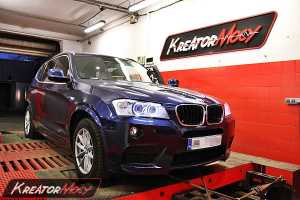 Chip tuning BMW F25 X3 2.0i 184 KM