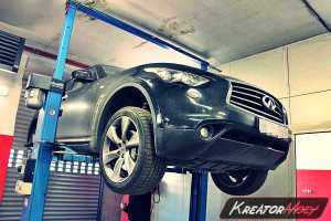 Usuwanie DPF Infiniti FX30d 238 KM