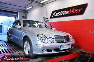 Chip tuning Mercedes E W211 2.7 CDI 177 KM