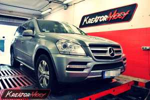 Chip tuning Mercedes X164 GL 350 CDI 211 KM