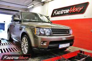 Podniesienie mocy Range Rover Sport 3.0 TDV6 245 KM