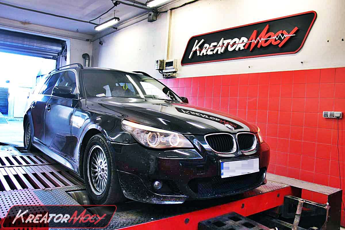Chip tuning BMW 5 E60 525d 197 KM Kreator Mocy