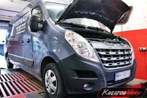 Chip tuning Renault Master 2.3 DCI 125 KM