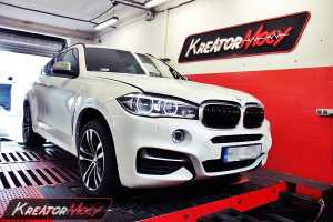 Podniesienie mocy BMW X6 F16 M50d 381 KM