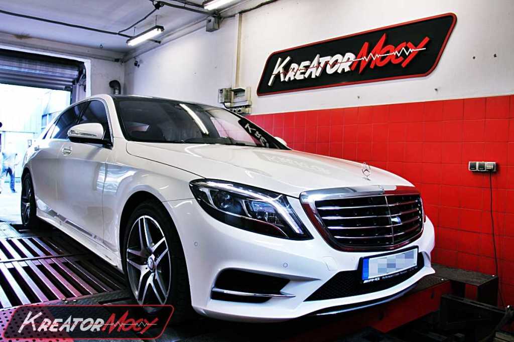 Chip tuning Mercedes W222 S 350 CDI 258 KM Kreator Mocy