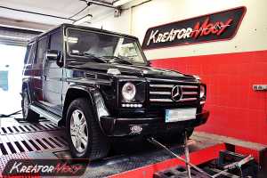 Chip tuning Mercedes W463 G 350 CDI 211 KM