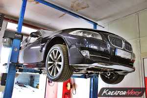 Uszkodzony DPF BMW F11 530d 258 KM