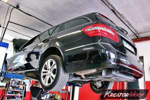 Usuwanie DPF Mercedes E 250 CDI 204 KM (W212)