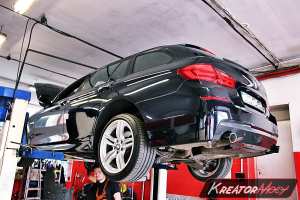 Usuwanie DPF BMW F11 535d 299 KM