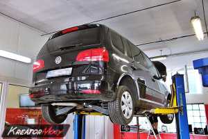 Usuwanie DPF VW Touran 1.6 TDI 105 KM