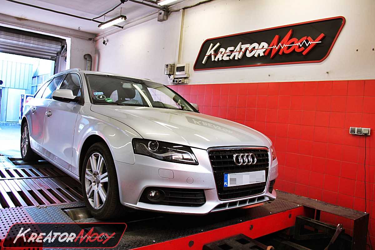 Audi A4 B8 3.0 Tdi 204 Ps Chiptuning Chip tuning Audi A4 B8 3.0 TDI CR 240 KM | Kreator Mocy