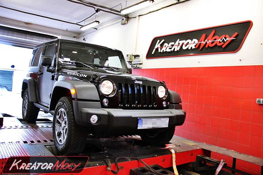 Chip tuning Jeep Wrangler 2.8 CRD 200 KM Kreator Mocy