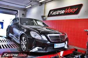 Chip tuning Mercedes W212 E 350 CDI 258 KM