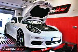 Chip tuning Porsche Panamera 3.0 Diesel 300 KM