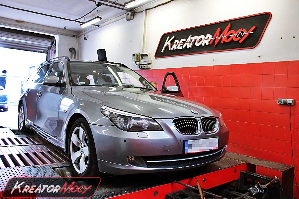 Chip tuning BMW 5 E60 525d 197 KM Kreator Mocy