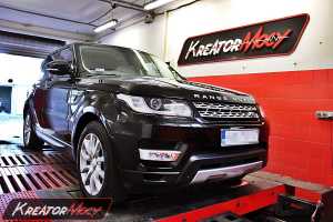 Chip tuning Range Rover Sport 3.0 SDV6 292 KM