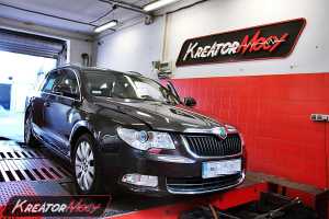 Chip tuning Skoda Superb 2.0 TSI 200 KM PB95