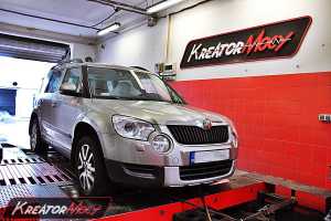 Chip tuning Skoda Yeti 2.0 TDI 140 KM DSG