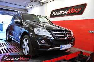 Podniesienie mocy w Mercedes W164 ML 350 CDI 231 KM