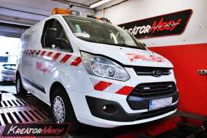 Chip tuning Ford Transit Custom 2.2 TDCI 100 KM