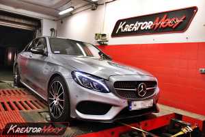 Chip tuning Mercedes W205 C 450 AMG 367 KM