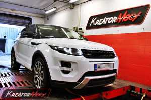 Strojenie Range Rover Evoque 2.2 TD4 150 KM