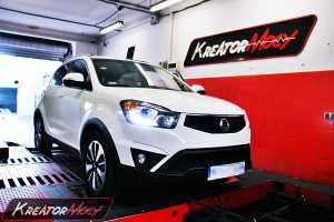 Chip tuning SsangYong Korando 2.0d 149 KM