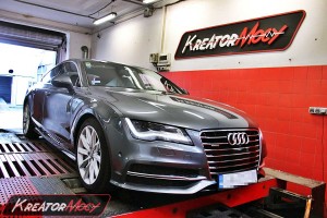 Chip tuning Audi A7 3.0 TFSI 310 KM (paliwo PB95)