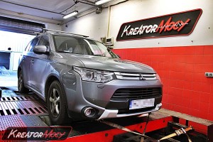 Chip tuning Mitsubishi Outlander 2.2 DID 150 KM (automat)