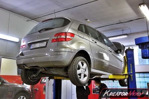 Usuwanie DPF Mercedes W245 B 200 CDI 140 KM