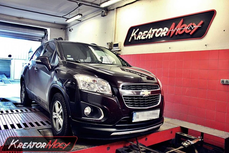 Chip tuning Chevrolet Trax 1.7D 130 KM Kreator Mocy