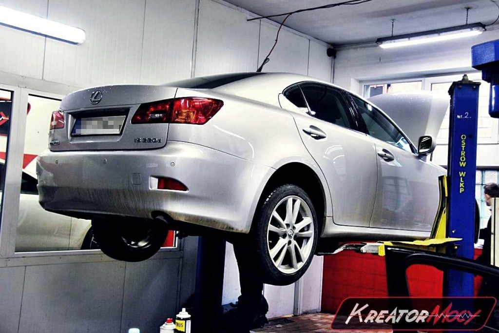 Chip tuning Lexus IS220d 2.2d 177 KM Kreator Mocy