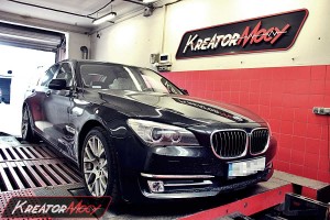 Hamownia BMW 7 F01 3.0d 258 KM