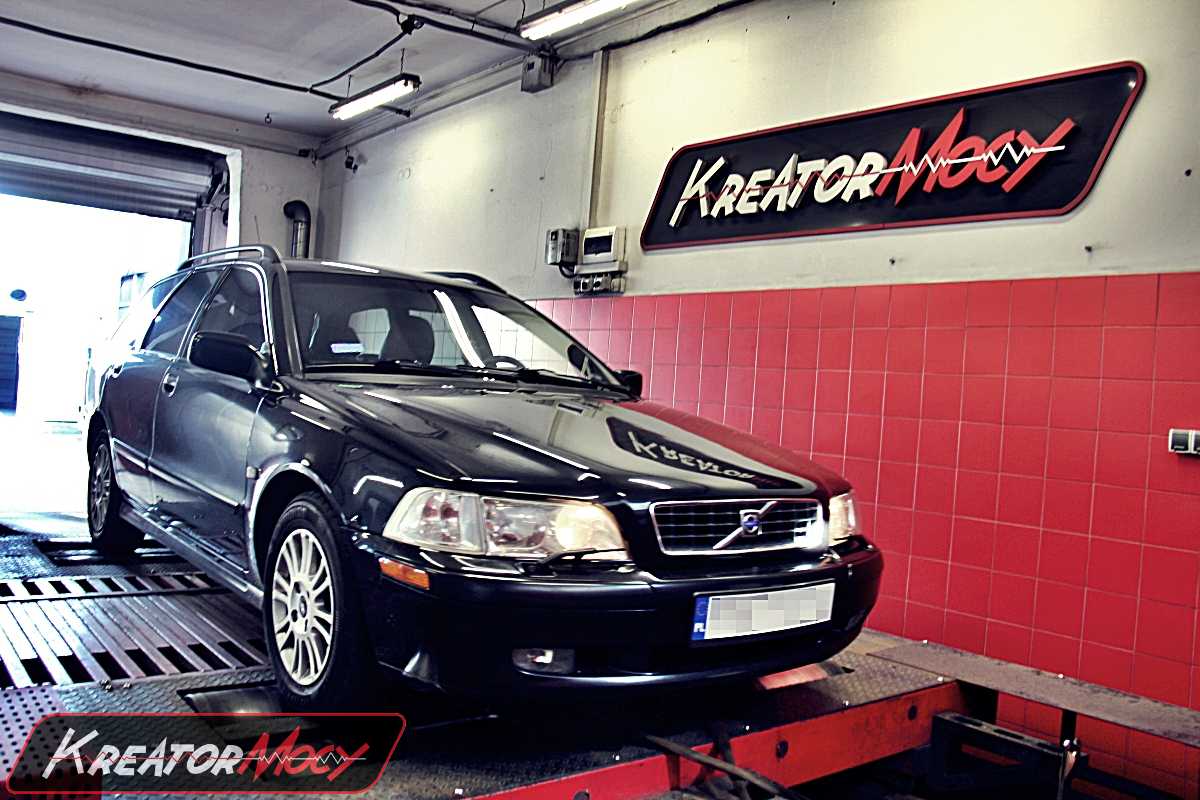 Chip tuning Volvo S40 1.9D 115 KM Kreator Mocy