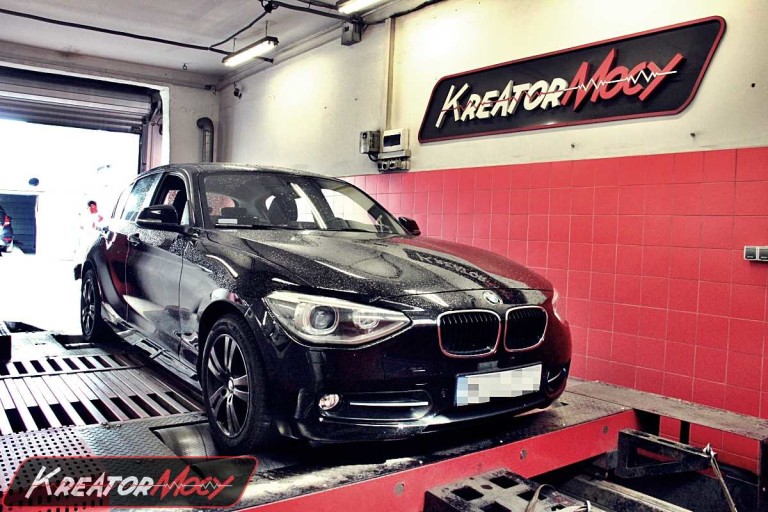 Chip tuning BMW F20 118d 143 KM Kreator Mocy