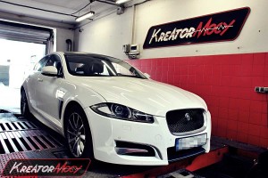 Chip tuning Jaguar XF 2.2d 190 KM