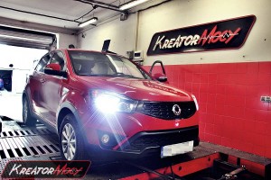 Chip tuning SsangYong Korando 2.0 E-XDI 149 KM