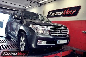 Chip tuning Toyota Land Cruiser V8 4.5 D4D 286 KM